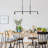 Jieun 4 - Light Sand Black Kitchen Island Pendant