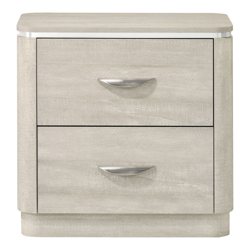 Table de chevet 2 tiroirs Cright