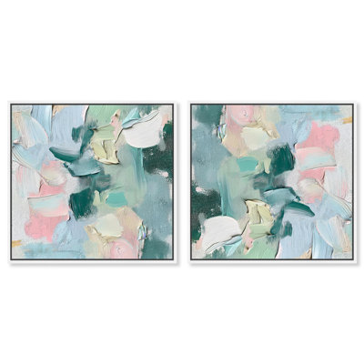 «Sprout of Life I Set Canvas Modern Trendy Art» par Art Remedy