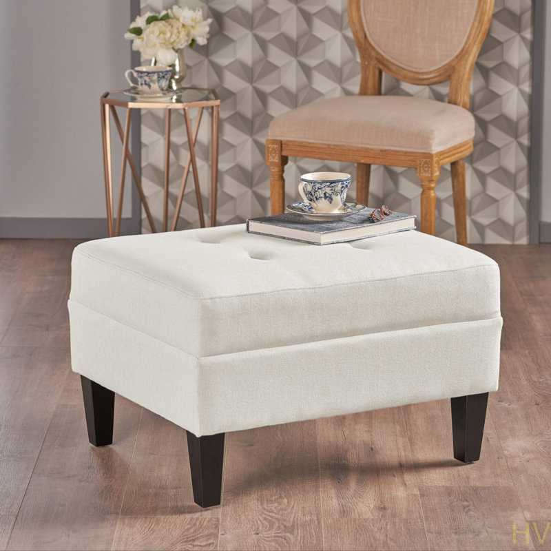 Repose-pieds OTTOMAN Classic, Ivoire ivoire