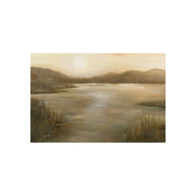 Dawn Of The River Painting by Janice Sadler