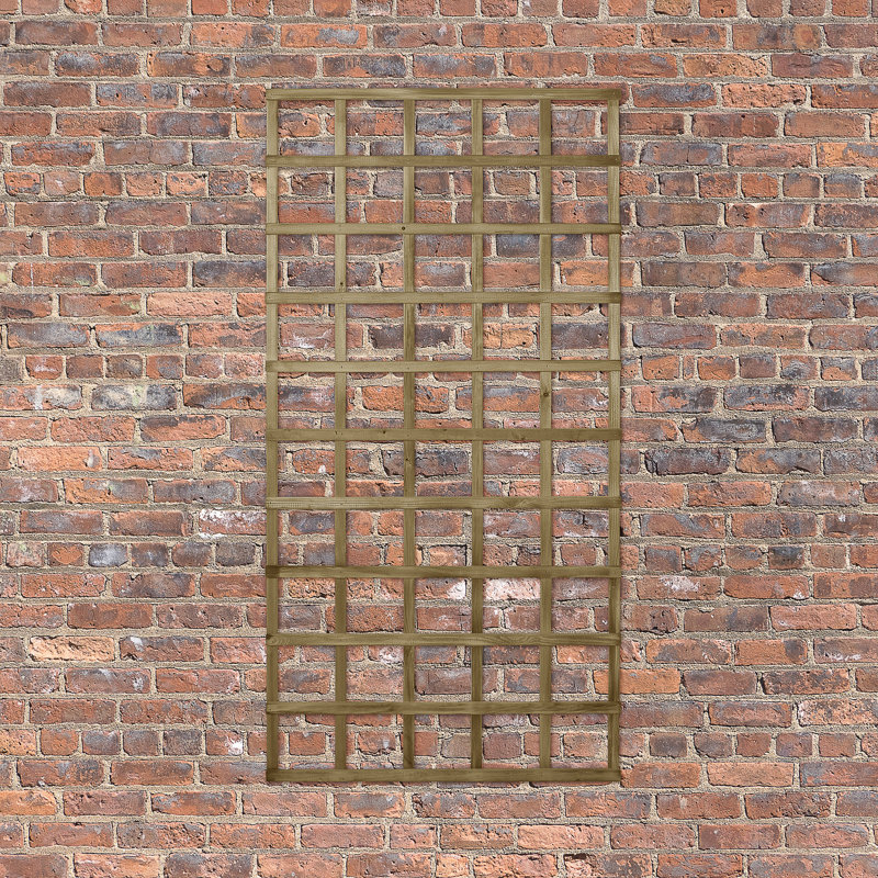 180cm H x 90cm W Wood Lattice Panel Trellis