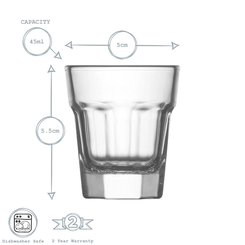 45ml Shot Glass / Shooter, 6
