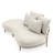 Laguno 86.61'' Wide Curved Aluminum Patio Sofa with Cushions-97935471