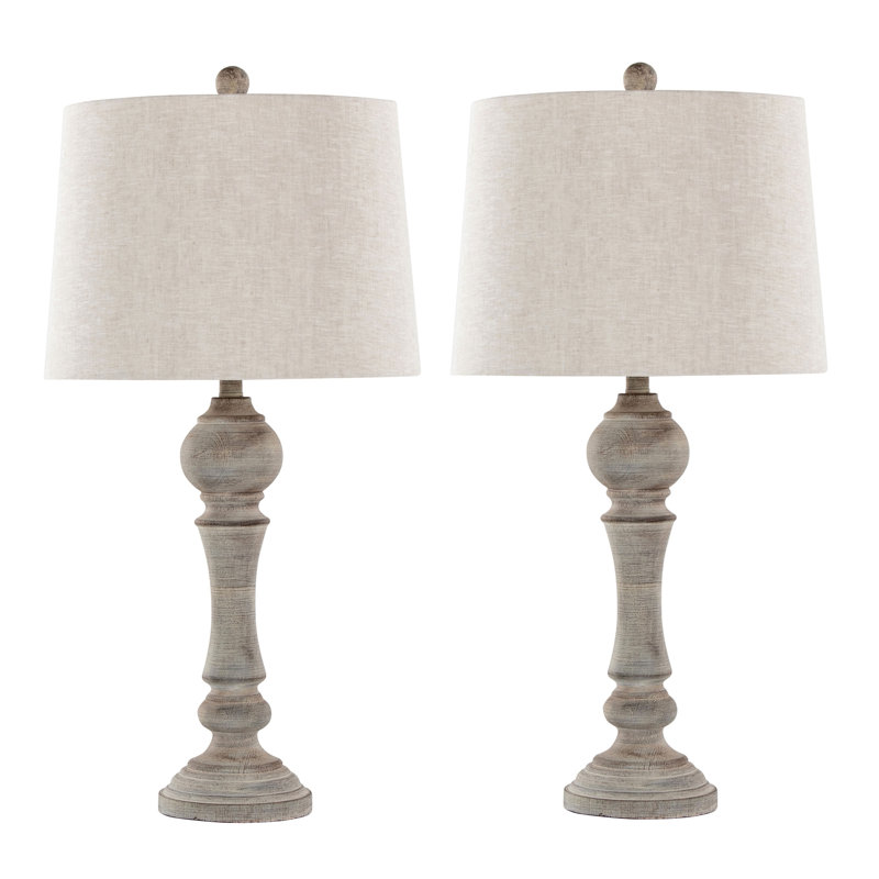 Lampe de table Farmhouse Poly, Gris