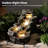 Dorien Hand Crafted Weather Resistant Floor Fountain with Light