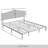 Katin Upholstered Platform Bed-789604712-789604713
