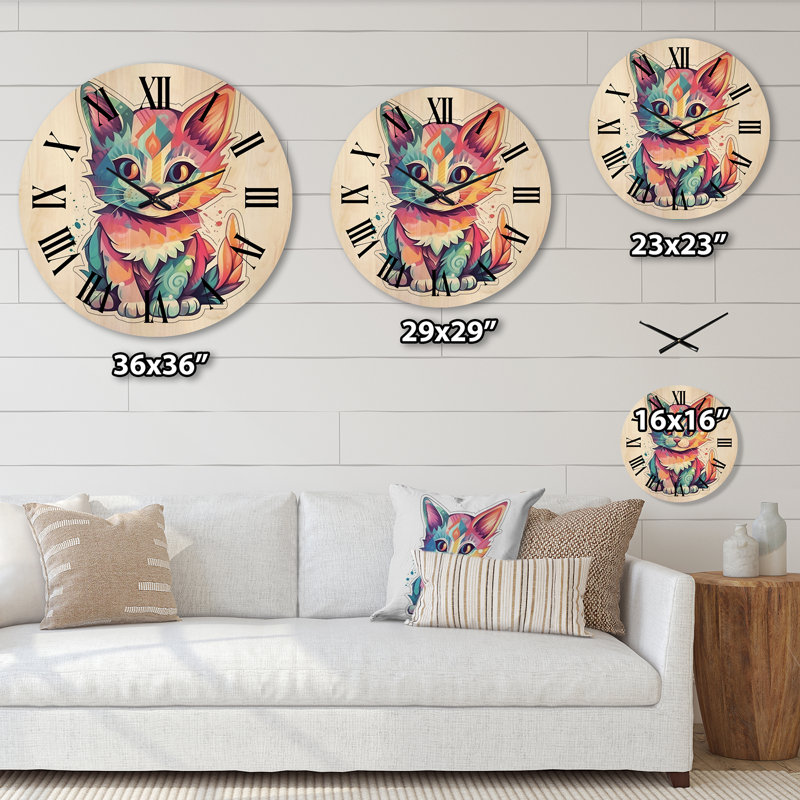 Horloge murale Polley, Moyenne