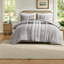 Ensembles de literie en coton de luxe, texture chenille, design aztèque moderne, très grand / très grand californien