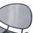 Andrighetti Outdoor Metal Mesh Shell Chairs-615870364
