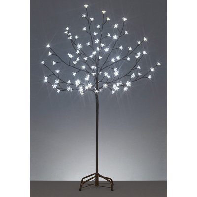 6' LED Lighted Cherry Blossom Flower Tree