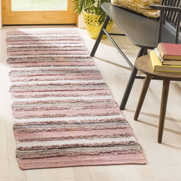 Monaca Hand Woven Cotton Striped Rug