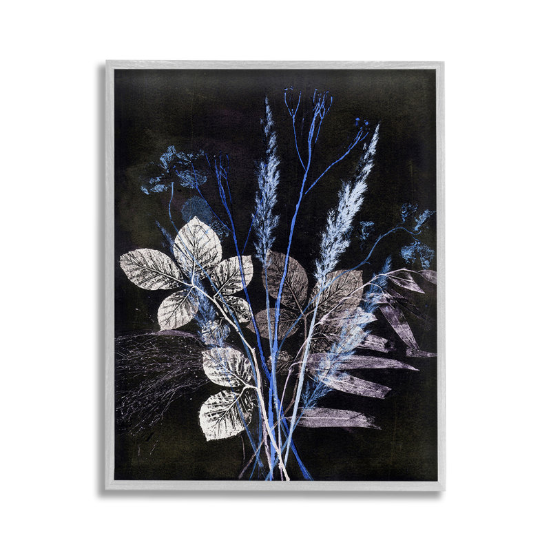«Forest Botanical Impressions», art de la giclée encadrée par Pernille Folcarelli, Estampe numérique Farmhouse