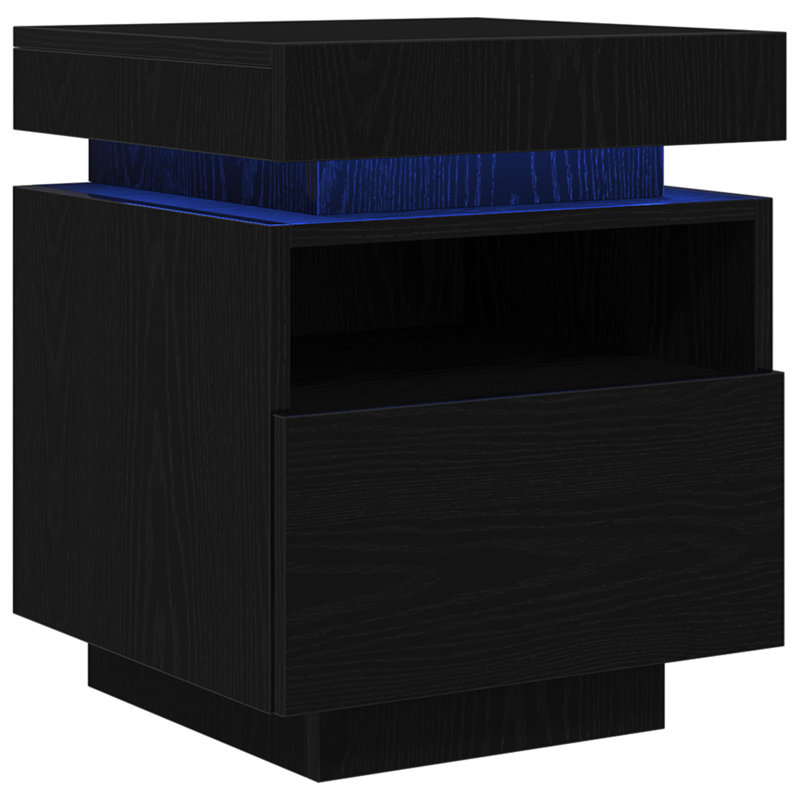 40cm W Manufactured Wood Bedside Table