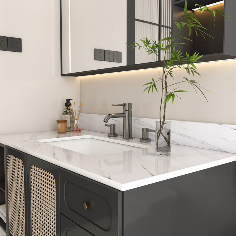 43 Inch Marble Vanity Top