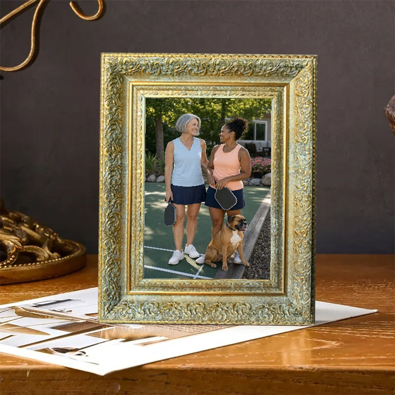 8" x 10" Antique Gold 1PC Everyday Picture Frame for Gallery Wall Decor