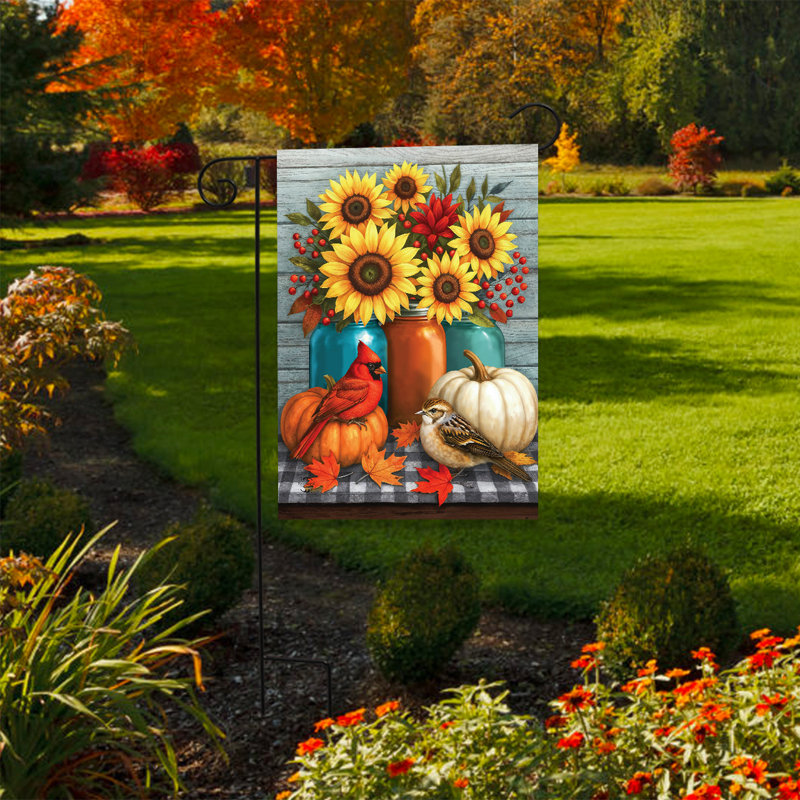 Drapeau d'automne nature morte 12 x 18