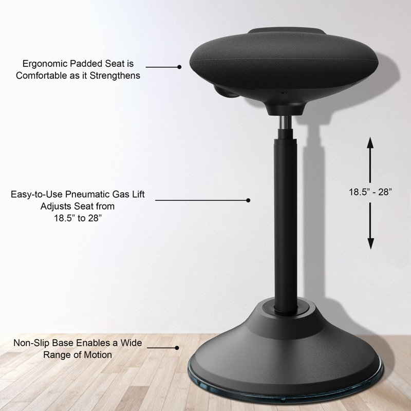 Chaise de bureau debout, tabouret ergonomique réglable