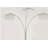 1 piece of classic luxury modern simple multi-head arc-shaped crystal chandelier, suitable for living room curved lights