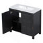 Meuble-lavabo exquis au charme rustique et au design fonctionnel