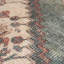 Machine Washable Terracotta Green Traditional Persian Style Distressed Living Room Area Rug-81847325