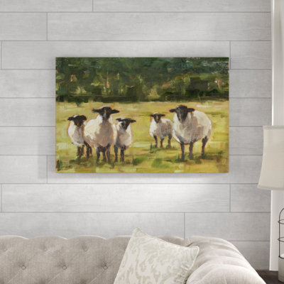 Babsy Sheep Family I - Painting