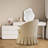 Mid Century Modern Armchair,Cute Small Desk,Cozy Makeup Chair-188089328