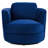 Pirouette Performance Velvet Swivel Armchair-319718230