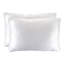  Ensemble de 2 taies d'oreiller en microfibre satinée pour les cheveux et la peau - Housses de coussin avec fermeture à glissière cachée-1329712520-1329712519