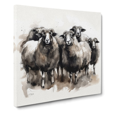 Modern Wall Art - Wrapped Canvas