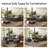 Colbey 123'' Upholstered U-shape Modular Cloud Sectional with 3 Ottomans-1953187737