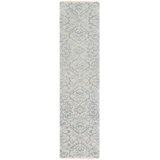 Hillcrest Hand Knotted Wool Damask Area Rug