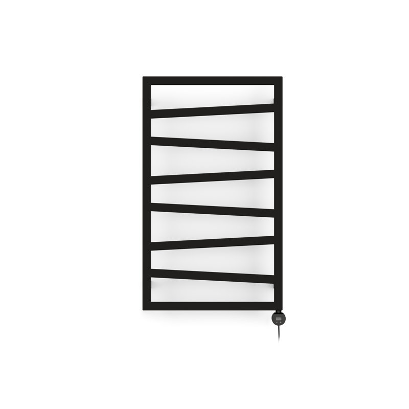 Electric Towel Rail ZIG ZAG 835/500, Black