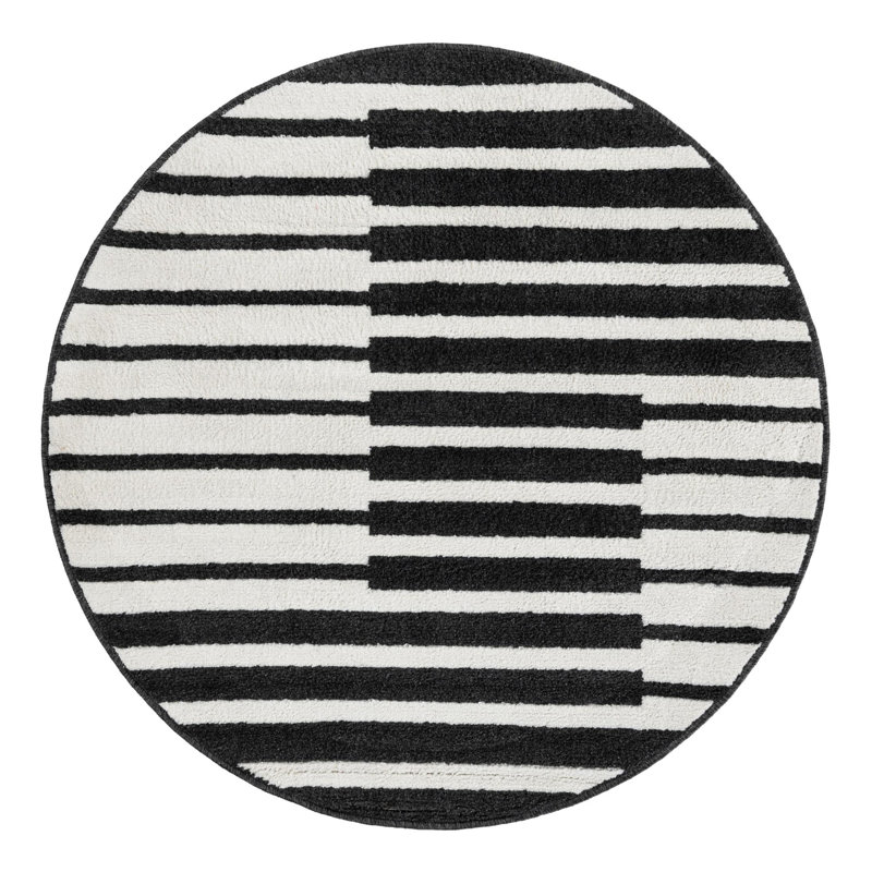 Tapis noir Latitude Run® Namsen Latitude Run®, Rond 4 pi 1 po