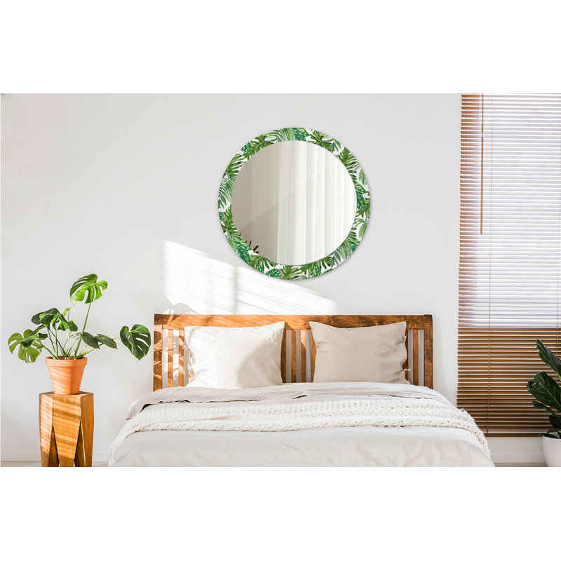 Huldar Glass Flat Wall Mirror