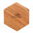Wood 4 Piece Coaster Set