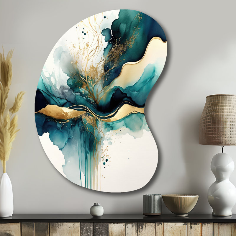 Christylee - Unique Shape Abstract, H 39 po x l 28 po