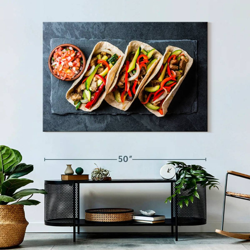 Yarlin Tacos De Cerdo, 34" H x 51" W