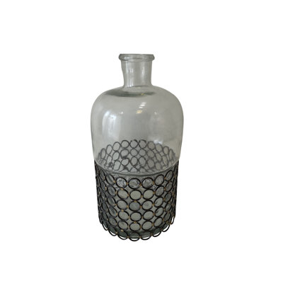 Vase de table en verre Rohnda