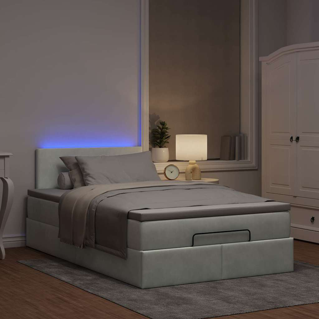 Vidaxl Ottoman-Bett mit Matratze