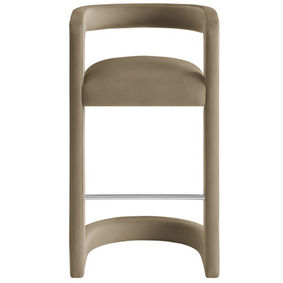 Winslow Performance Velvet Stool