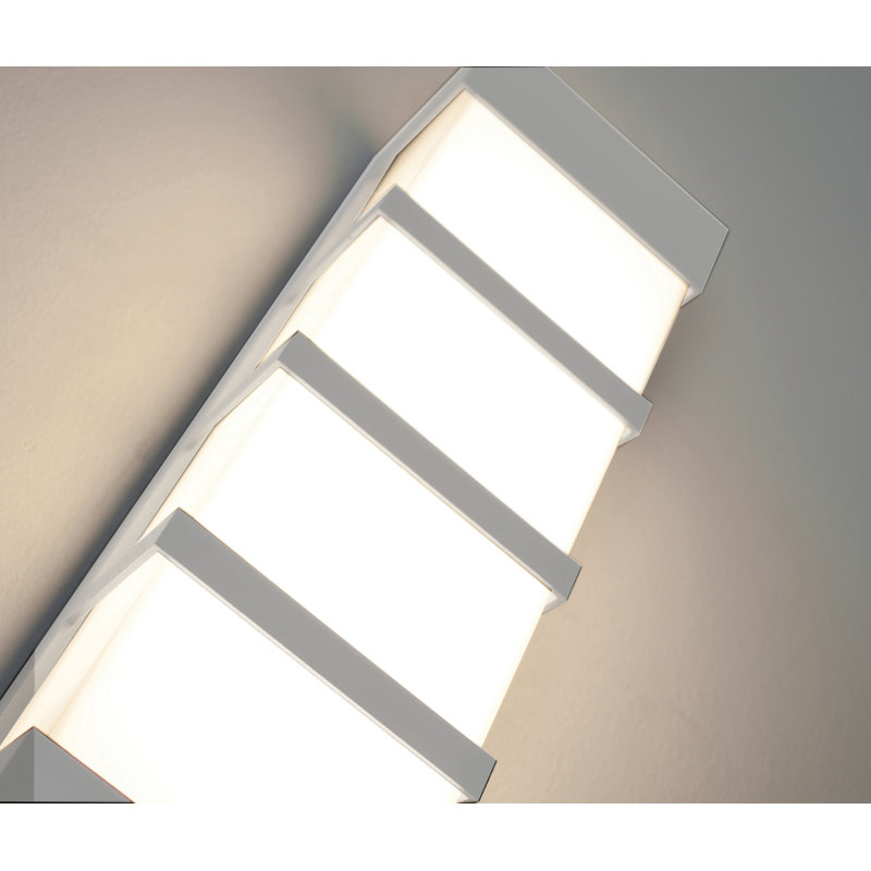 Lower Hazel LED Wall Light, Gray