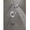 Robinet inverseur de baignoire et de douche avec garniture et moniteur Woodhurst