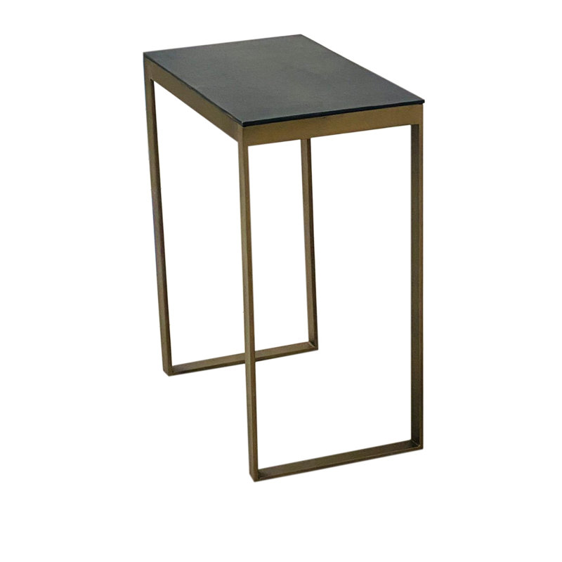 table de bout style traîneau