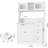 White 67-Inch Tall Kitchen Pantry Cabinet, Microwave Shelf Sideboard Hutch with Doors, Shelves and Drawers for Office-648402901