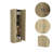Buxton Rectangle 2-Door Storage Tall Cabinet Light Oak and Black Wengue