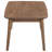Armalda 3-piece Rectangular Coffee Table Set Natural Walnut-1970608672
