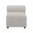 Basic Sectional Sofa, 3-Piece 3 Seater Modular Couch  Sofa