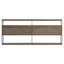Casa Paros 74'' W Solid Wood Console Table