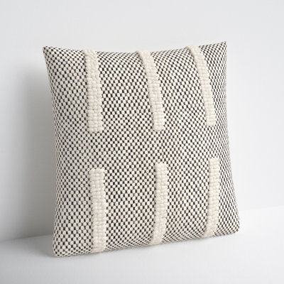 Sefarina Striped Cotton Throw Pillow